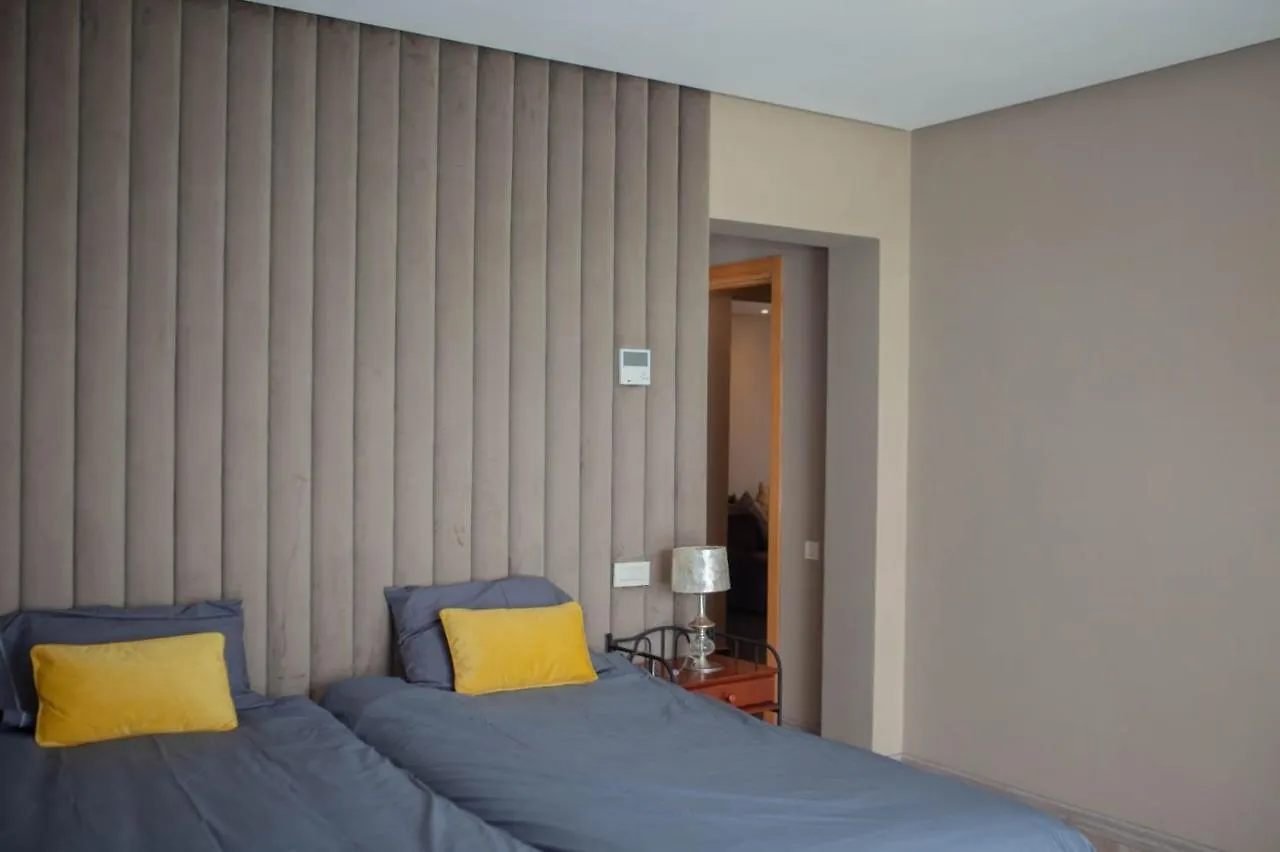 Bel Appartement Privatif 2 Chambres Vu Panoramique Sur La Mer Casablanca Apartmán